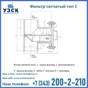 Фильтр сетчатый ФС по Т-ММ-11-2003 в Реутове