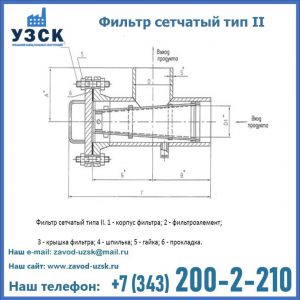 Фильтр сетчатый ФС по Т-ММ-11-2003 в Реутове