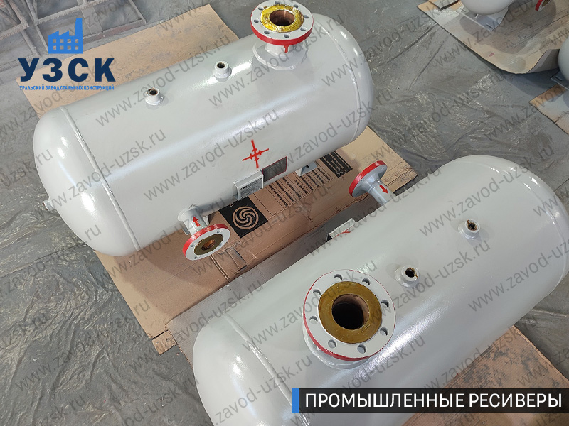 фотография промышленных ресиверовдля газа Реутов